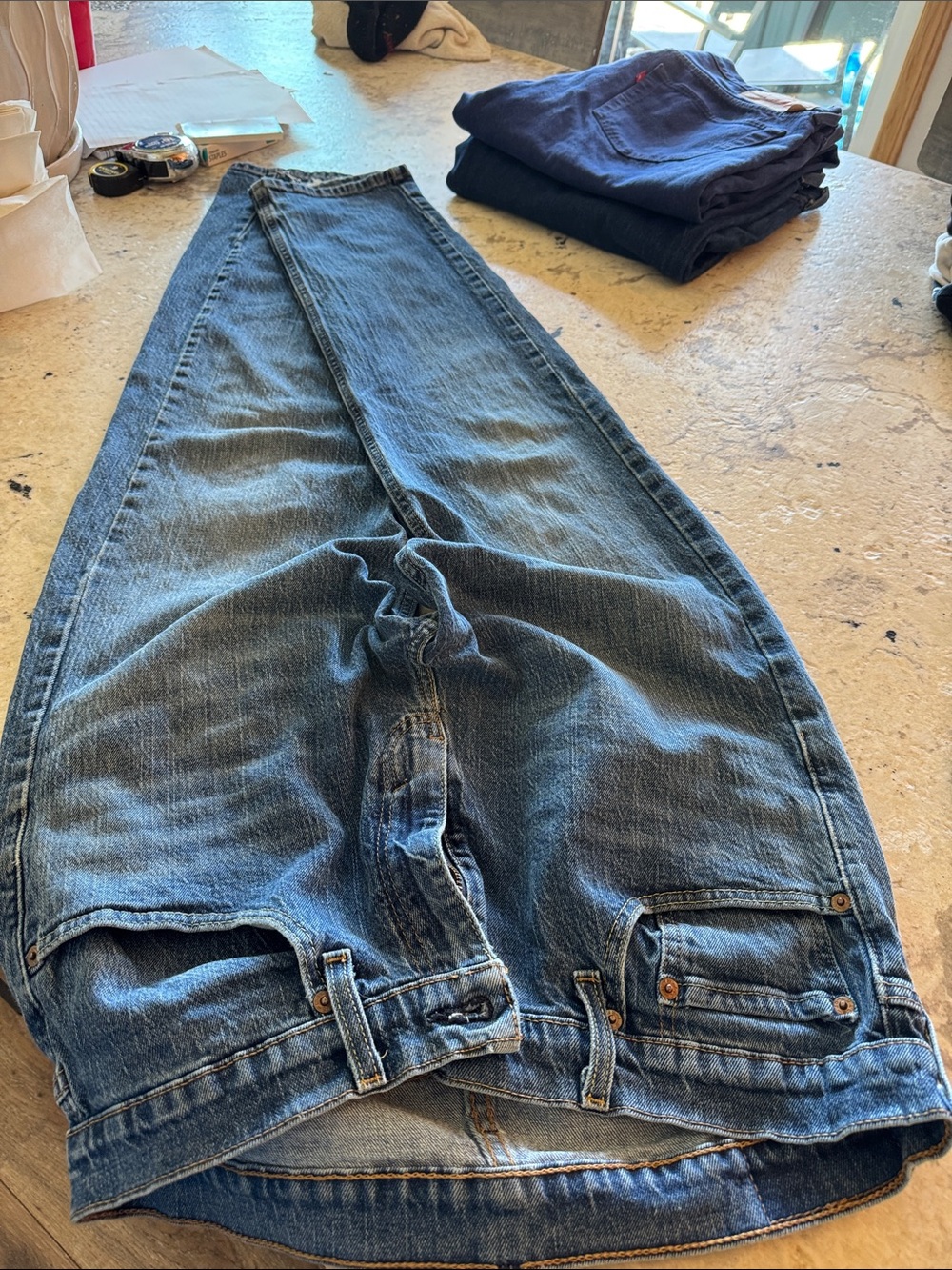 Levi's Men's Blue Bootcut Jeans